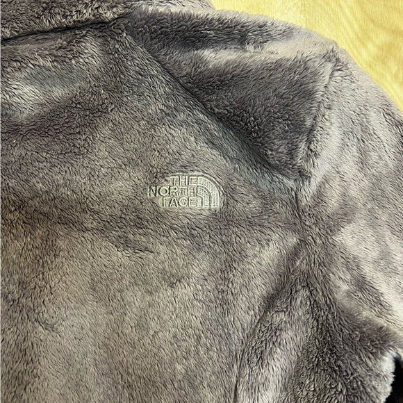 Women’s Fuzzy The North Face full zip jacket size Medium - Picture 9 of 10
